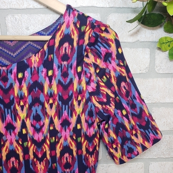 YOUNGLAND Reversible Short Sleeve Casual Dress Size 16 - Picture 7 of 12